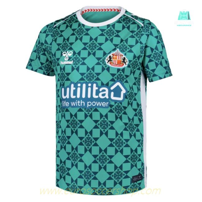 2025-2026 Sunderland Goalkeeper Shirt (Green) - Kids (Your Name)
