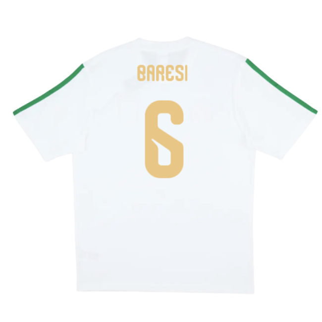 Baresi 6 Italy First Team Top Tier Home Player Jersey