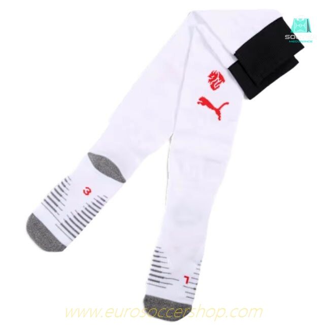 2025-2026 AC Milan Away Socks (White)