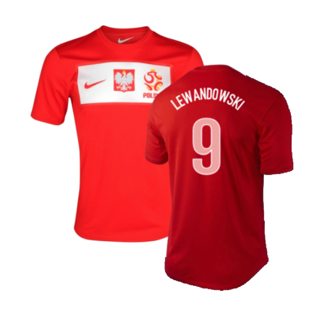 Collector's Poland Away Unique Shirt 2012-2013 (Lewandowski 9)