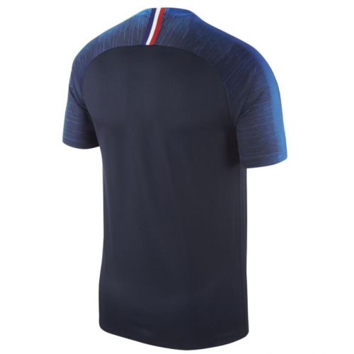 France Home 2018 World Cup Final Soccer Jersey Shirt - World Cup