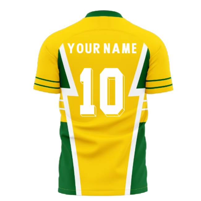 Jersey Australia 1990S Style Concept Football Kit (Libero) (Your Name)