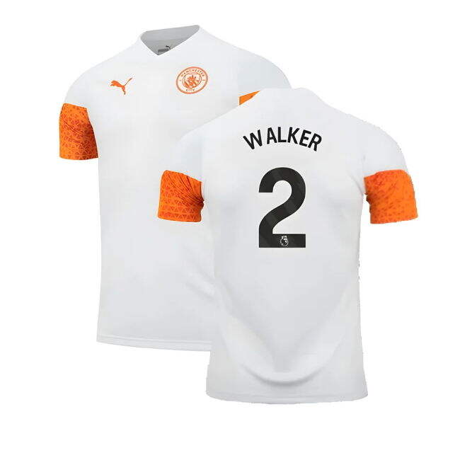Football Man City Training Jersey Marble Walker #2 Durable Materia...