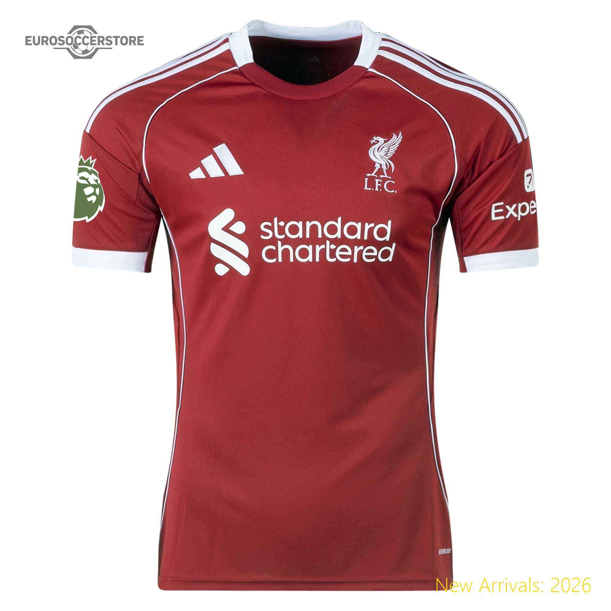 Officially Approved Men High-quality Liv Football Legend Home Jersey