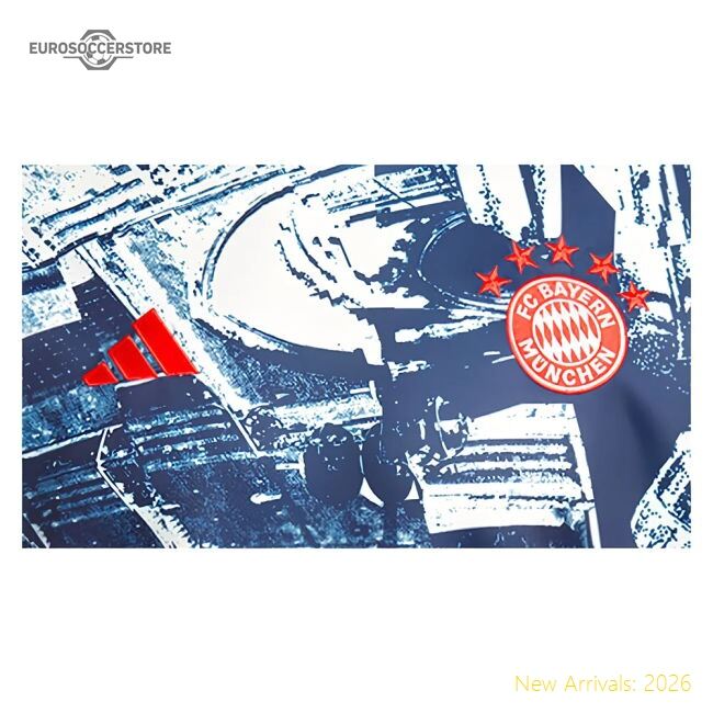 2023-2024 Bayern Munich Pre-match Warm Up Top (off White)