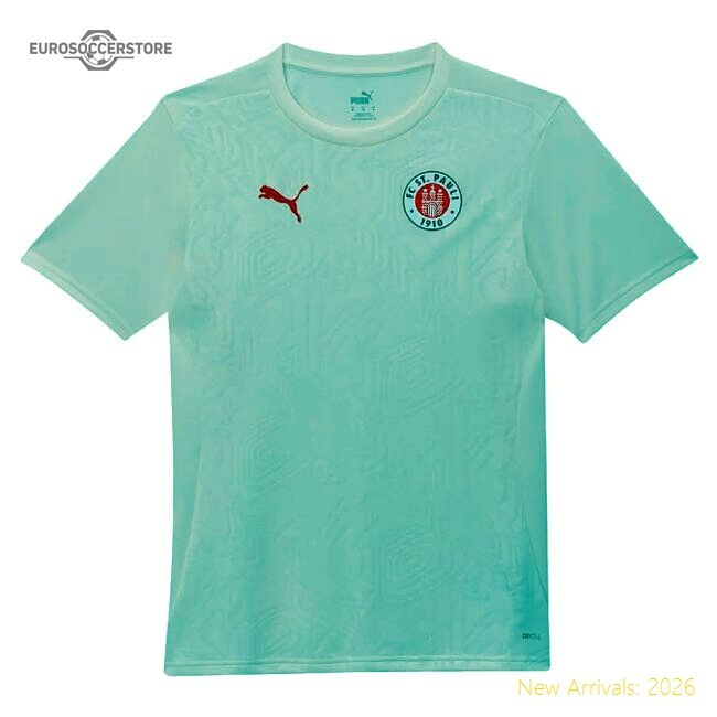 Fan-Favorite 2024-2025 St Pauli Training Shirt (Sugared Almond)