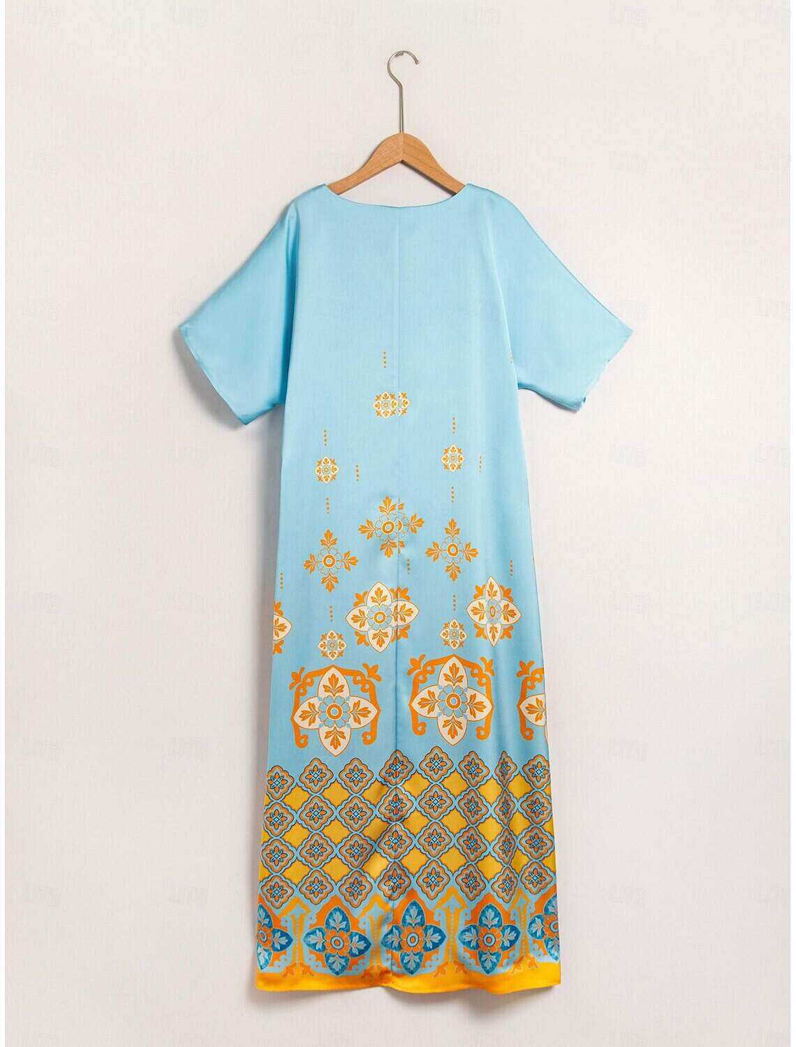 Satin Boho Double Slit Crew Neck Sleeveless Tank Top