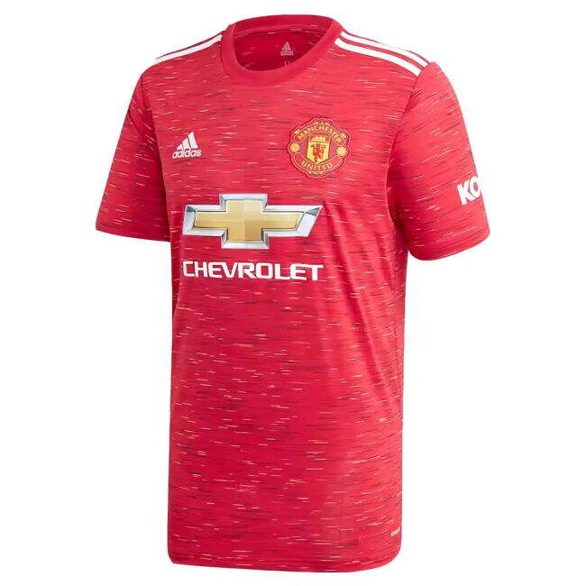 2020-2021 Man Utd Adidas Home Football Shirt (Match Day)