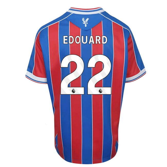 Kids Edouard 22 2025 Edition Crystal Palace Home Game Jersey 2025-2026
