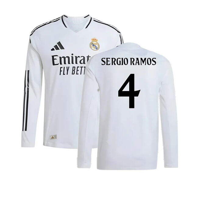 2024-2025 Camiseta Real Madrid Local Hombres - Auténtica - Ramos 4