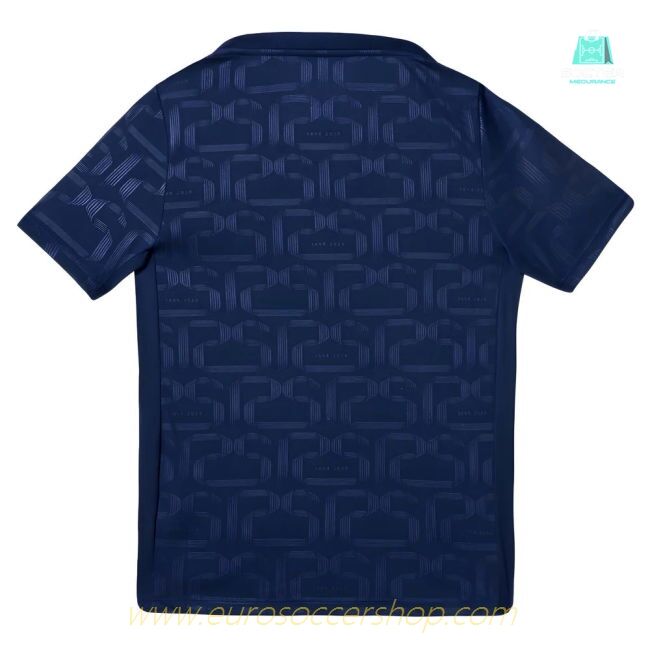 2024-2025 Barcelona Pre-Match Training Shirt (Navy) - Kids