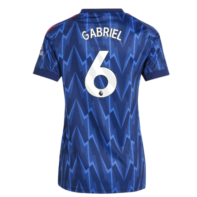2025-2026 Arsenal Away Shirt (Womens) (Gabriel 6) - high quality