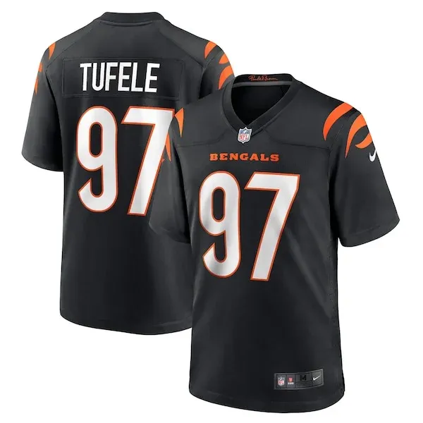 None Game Football Jersey - Black  | NFL fan gear | NFL Football