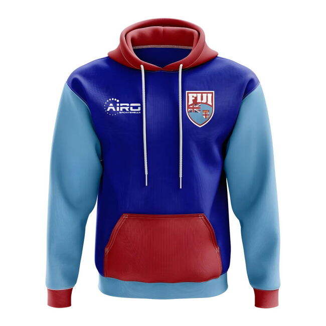 World-Class Match-Ready Fiji Concept Country Football Hoody (Blue)