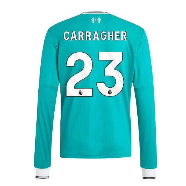 2025-2026 Liverpool Long Sleeve Third Shirt (Kids) (Carragher 23)
