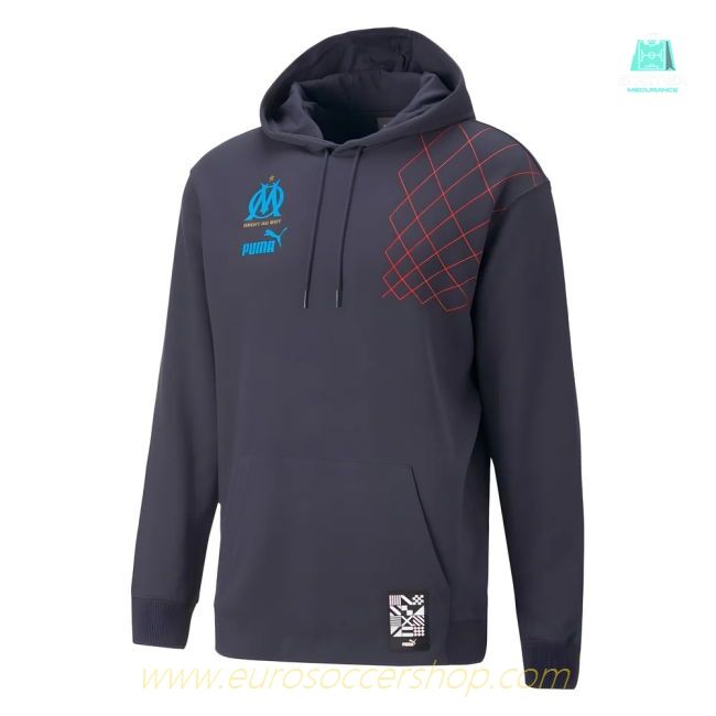2022-2023 Marseille FtblCulture Hoody (Parisian Night)