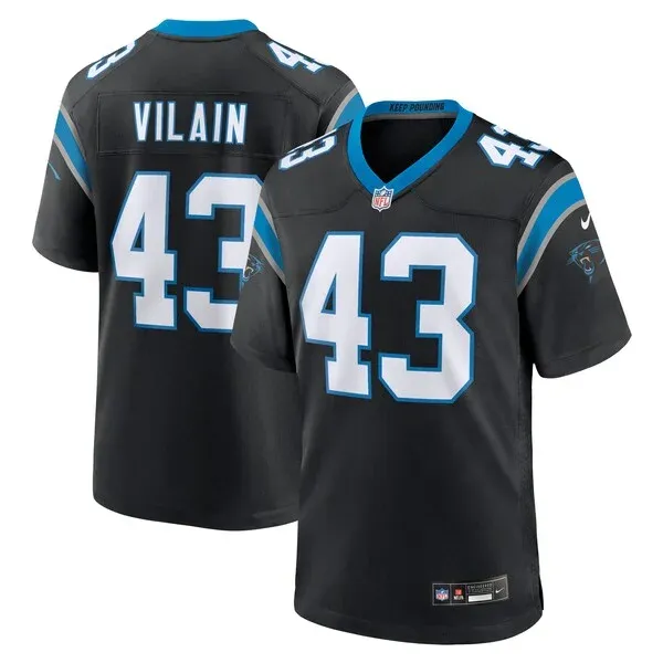 None Game NFL Jersey - Black | Performance Football Apparel | NFL Foot
