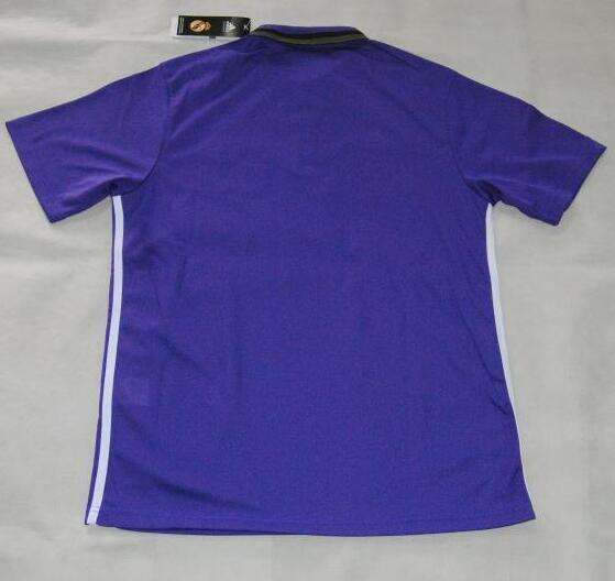 Official Official Real Madrid 2016-17 Purpel Polo Shirt