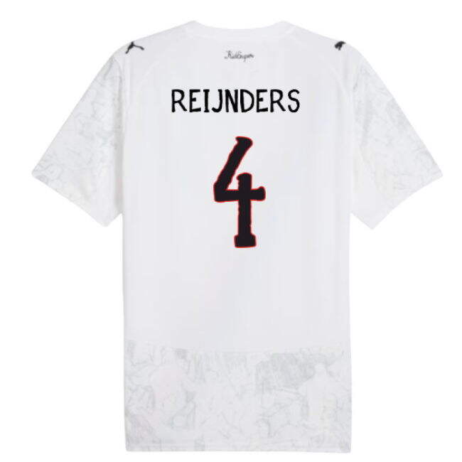 2025-2026 KIDSUPER x Manchester City CWC Shirt (White) (Reijnders 4)