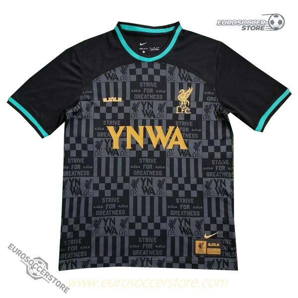 LeBron James X Liverpool FC Jersey 2023-2024 Season