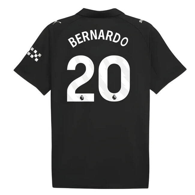 Women's 2025-2026 Man City Away Shirt (Bernardo 20)