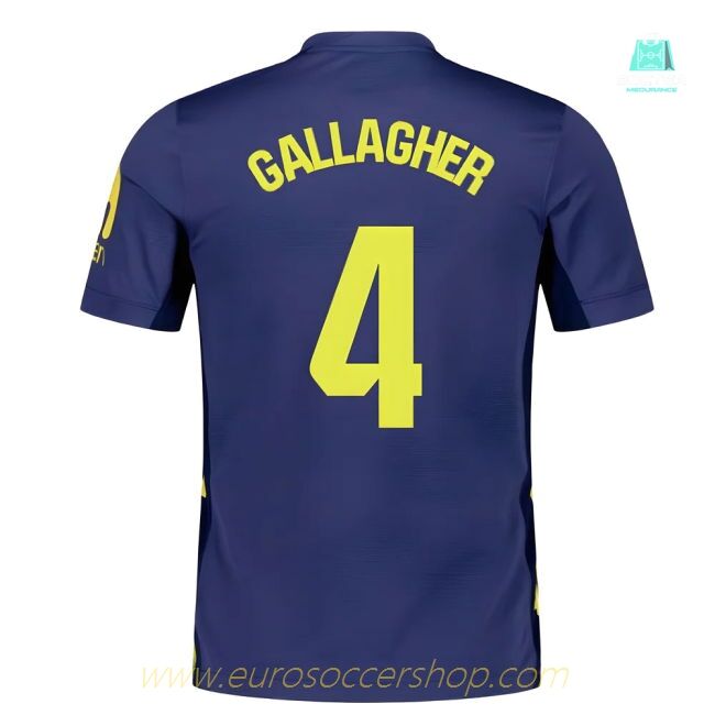 2025-2026 Atletico Madrid Away Shirt (Gallagher 4)