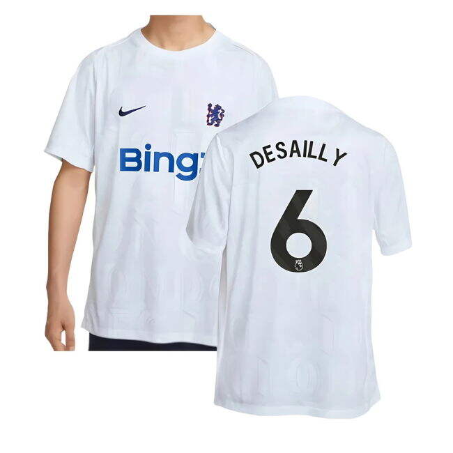 2025-2026 Chelsea Academy Pro Pre-Match Top Shirt for