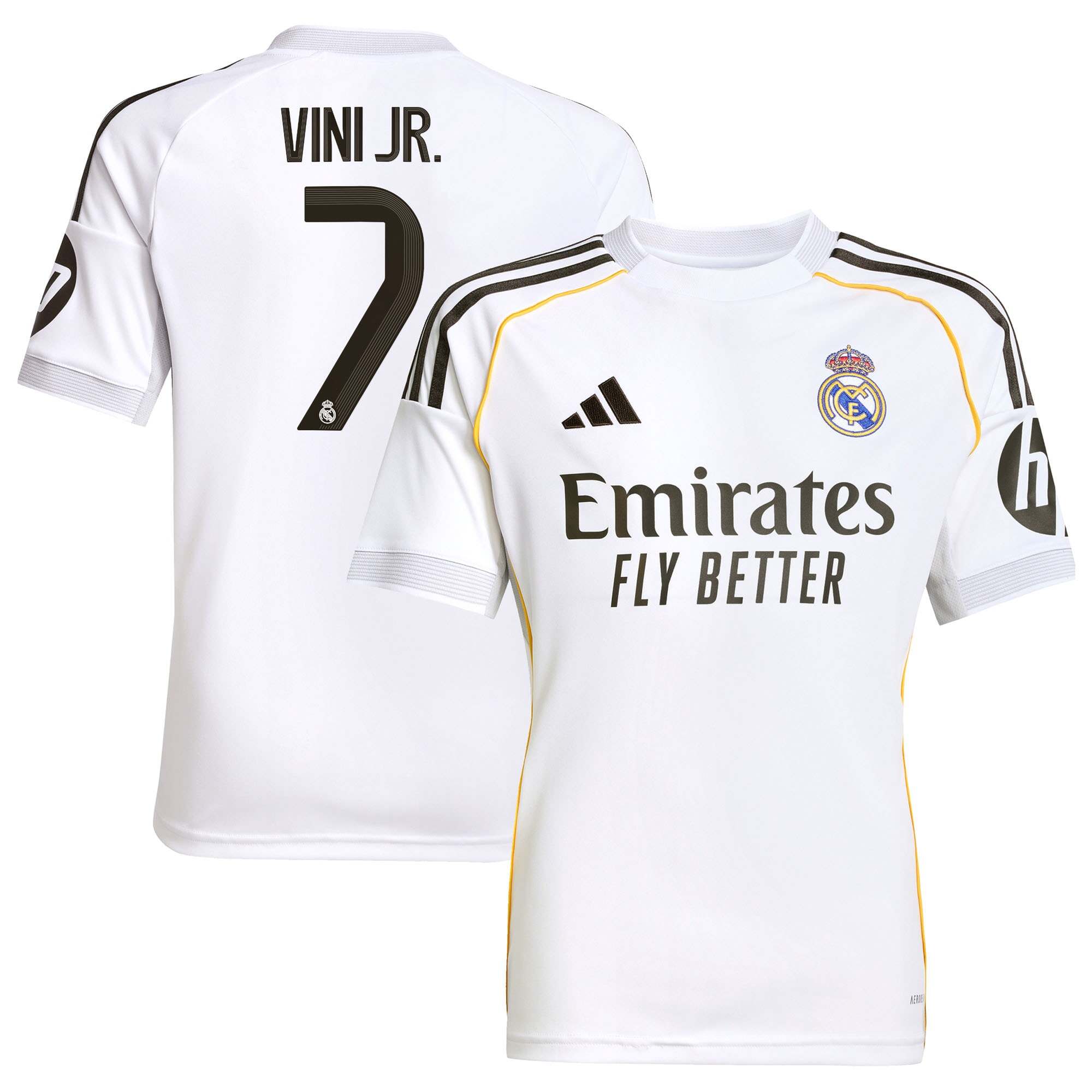 Real Madrid Youth 2025 Breathable Replica - Official Merchandise -