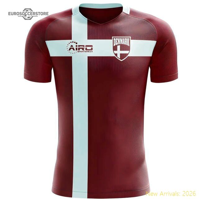 Premium Denmark 2025-2026 Regular Shirt (den) Mobility Timeless