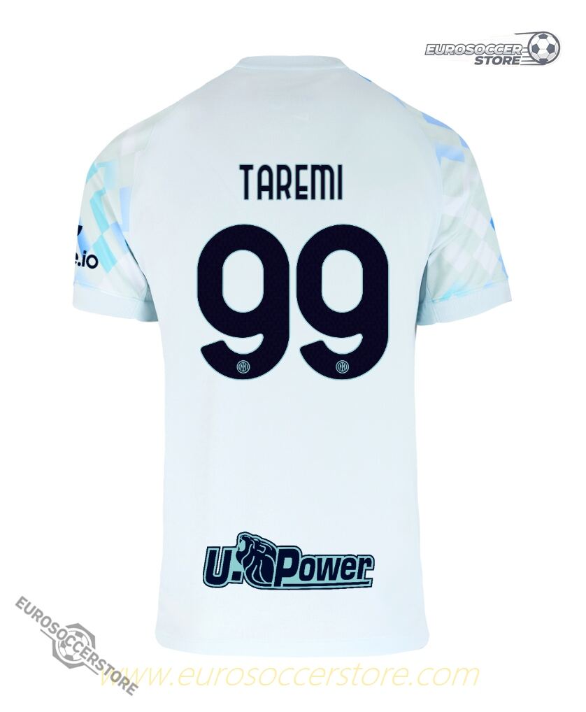 Inter Milan's 25-26 Season Away Jersey Featuring TAREMI 99