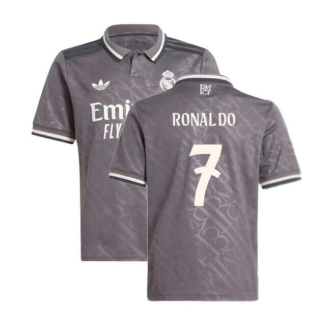 Kids Unique Real Madrid Third Collector Jersey 2024-2025