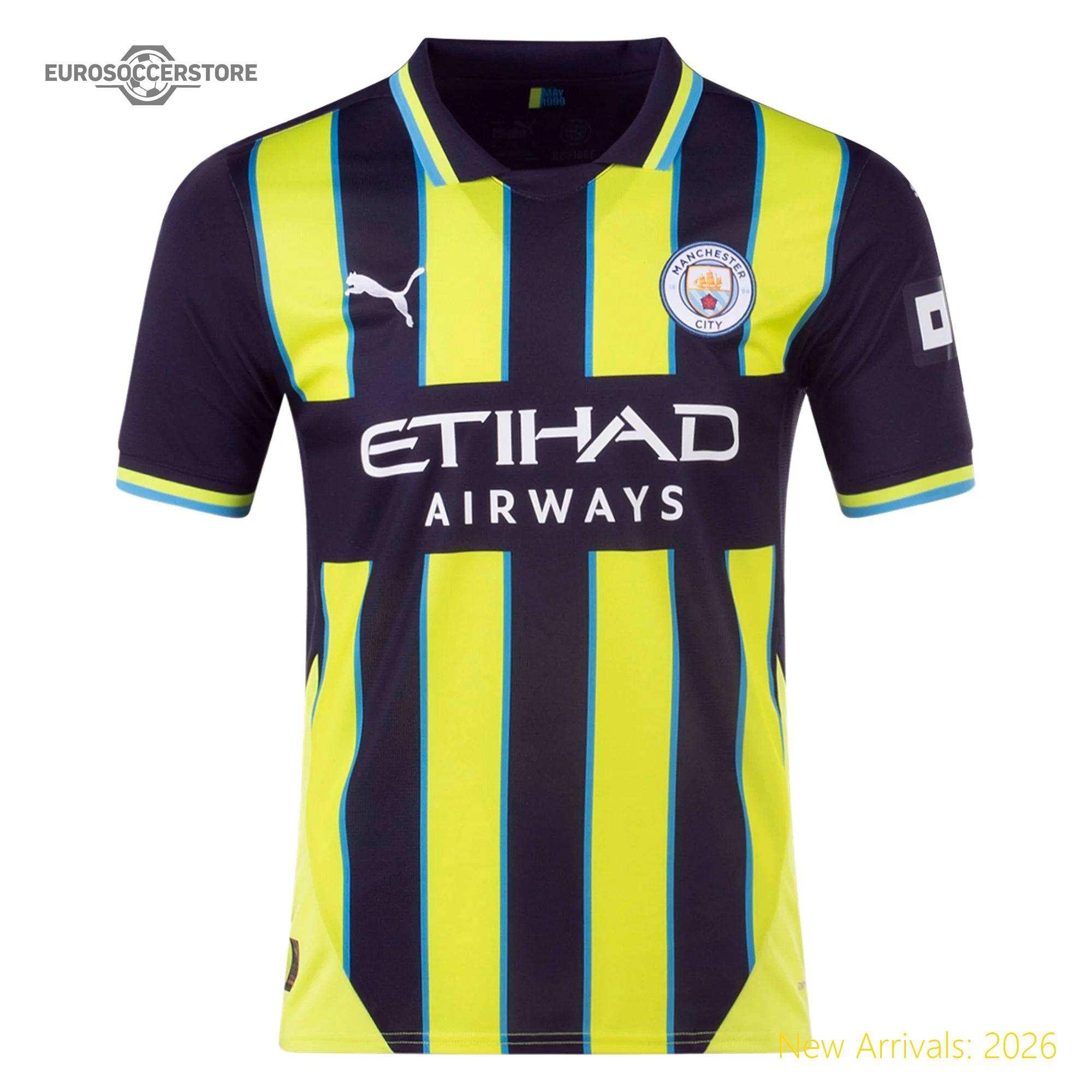 Eye-catching Kids Mci Team Away Professional Jersey 2023