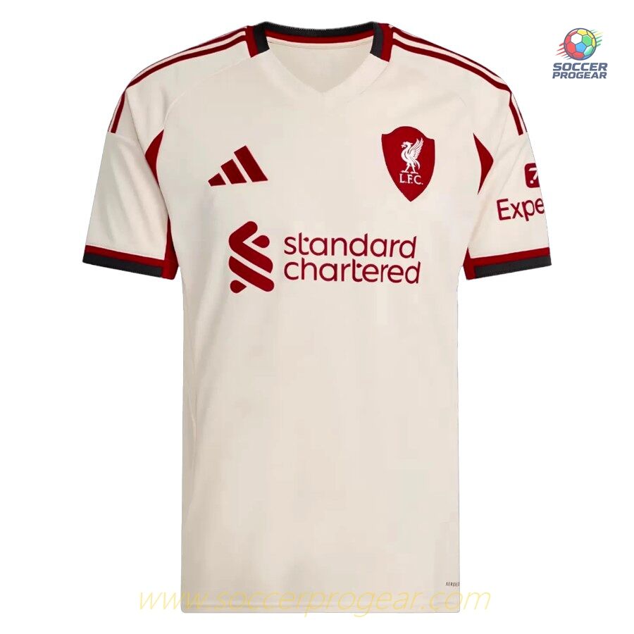Liverpool Away Kids Edition Kit Team Jersey 2025-2026 Season Isak