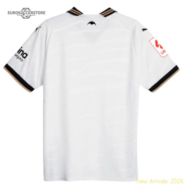 Valencia Premium Home Jersey Spanish League Puma Drycell