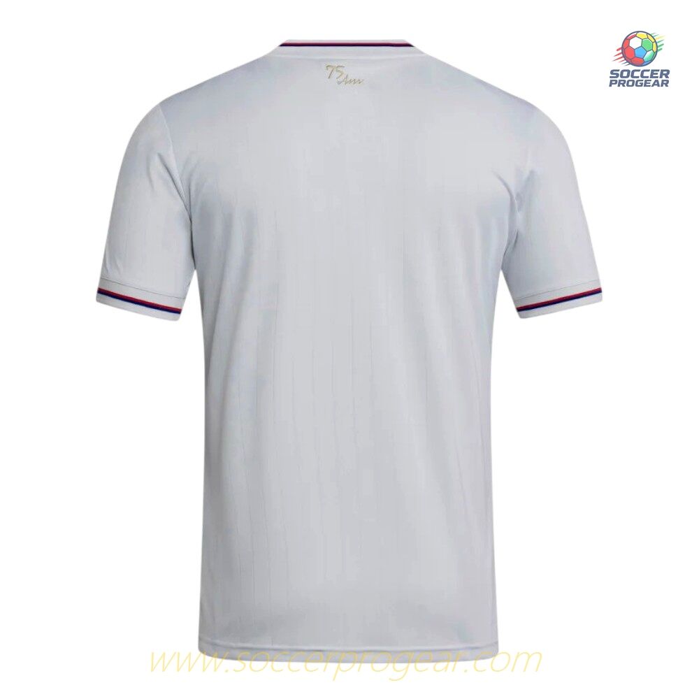 OL French Ligue 1 Olympique Lyonnais 75th Anniversary Football Jersey