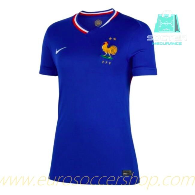 2024/25 Campaign Les Bleus Home Jersey Authentic Women's Version (Henry 12)