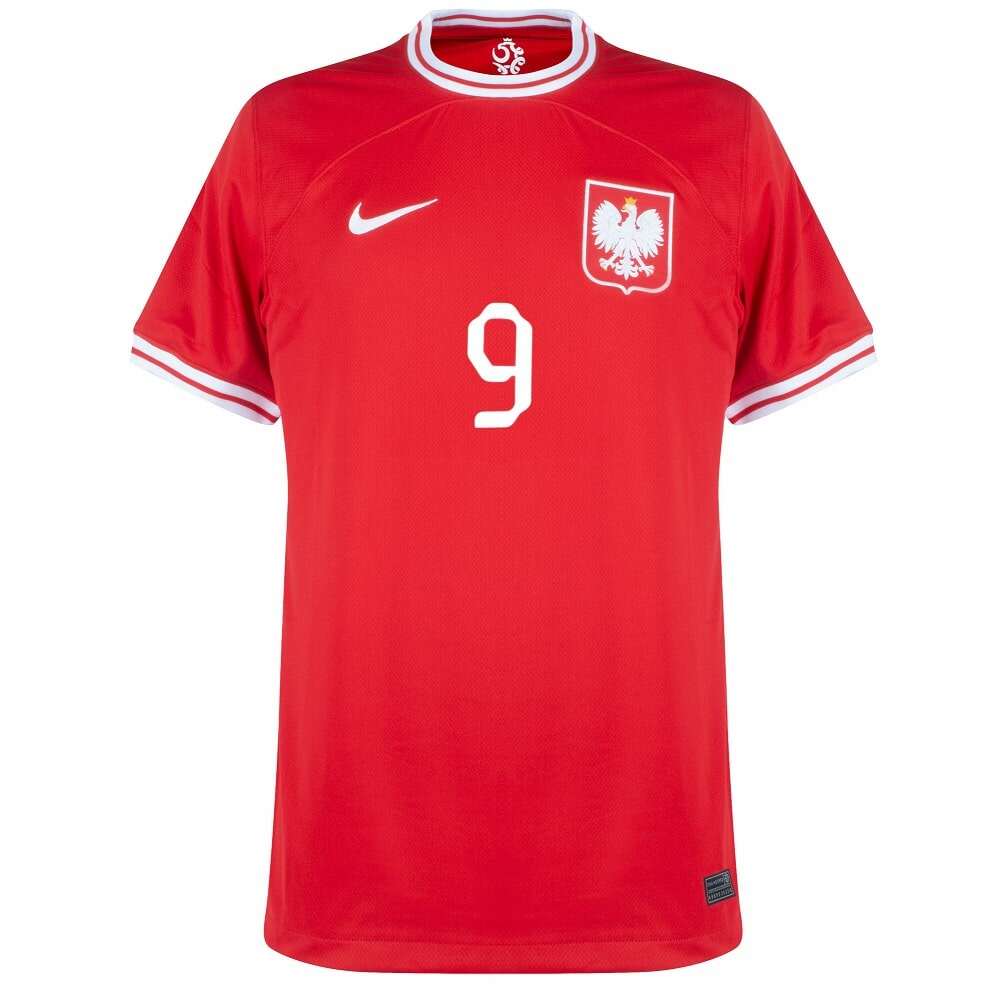 LEWANDOWSKI 2022 WORLD CUP POLAND AWAY JERSEY