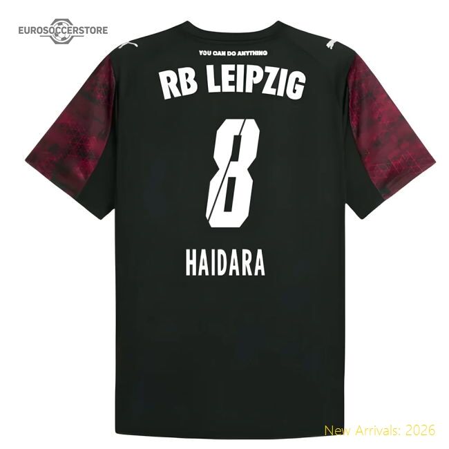 Trending 2025-2026 Red Bull Leipzig Third Shirt (Haidara 8)