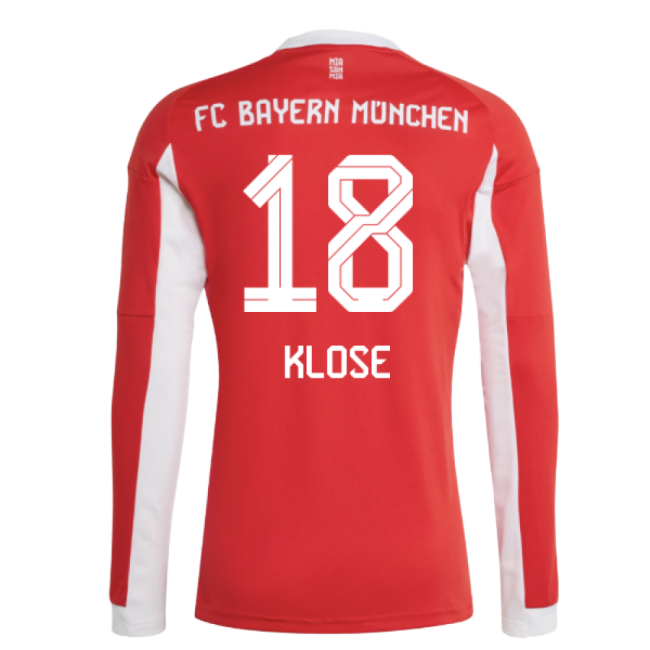 2025-2026 Bayern Munich Home Economic Shirt (Klose 18) UV Protection