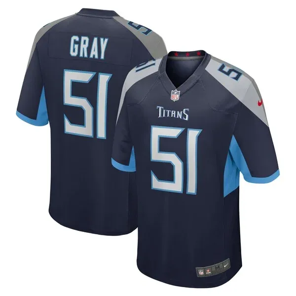 Performance None Game Jersey - Premium Navy NFL Fan Jersey | Game D...