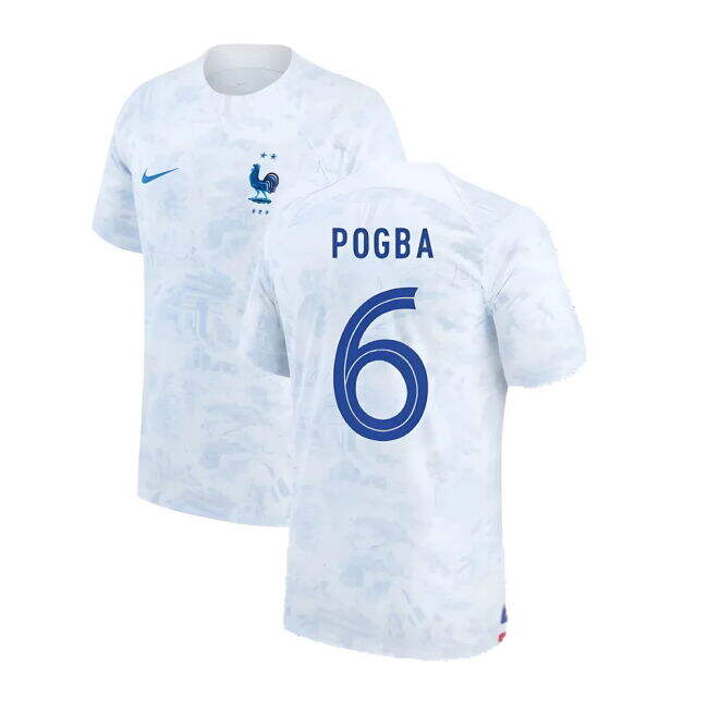 Elite Style France Pro Appearance Away Professional Jersey (POGBA 6)