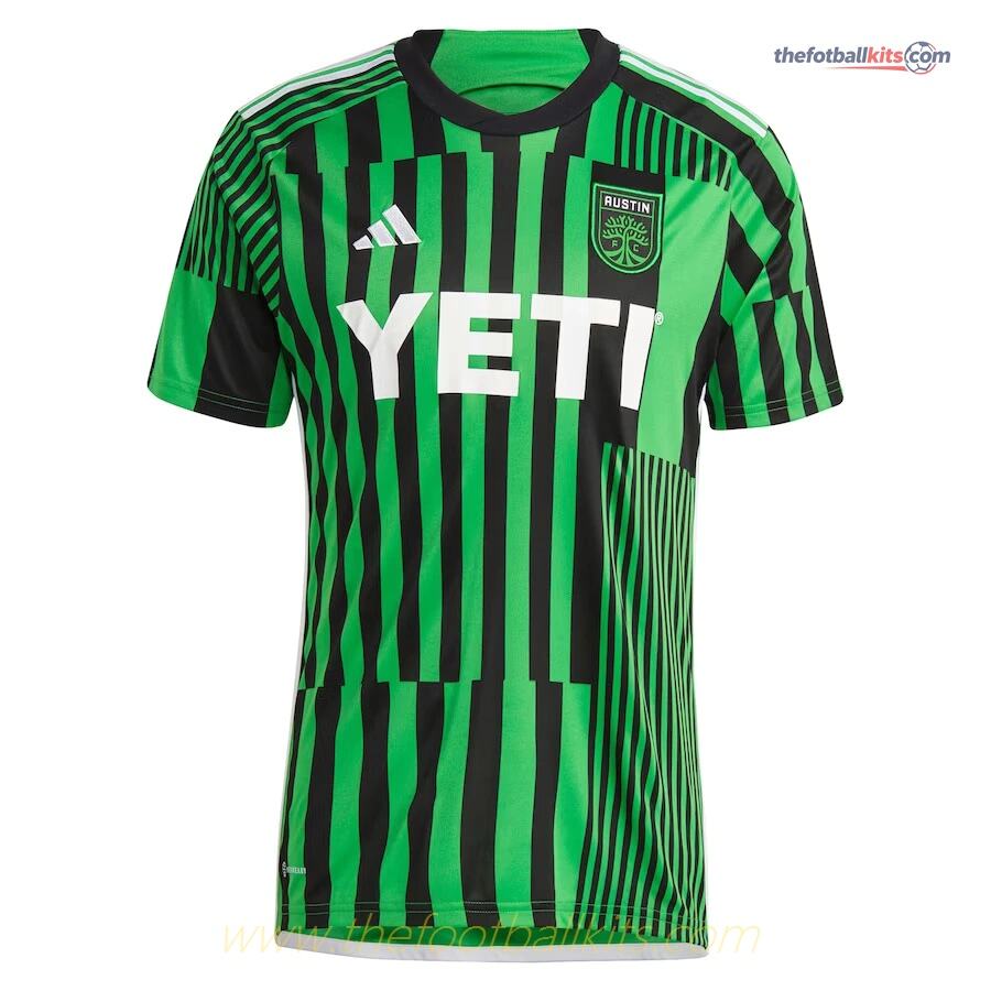 Austin Football Club Home Team Jersey 2023 – Las Voces Soccer Kit