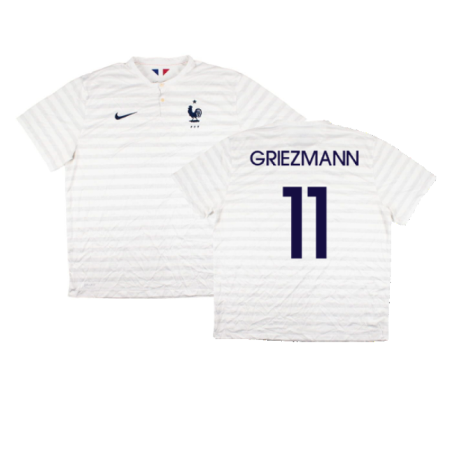 Griezmann 11 New Durable France Away Game Jersey