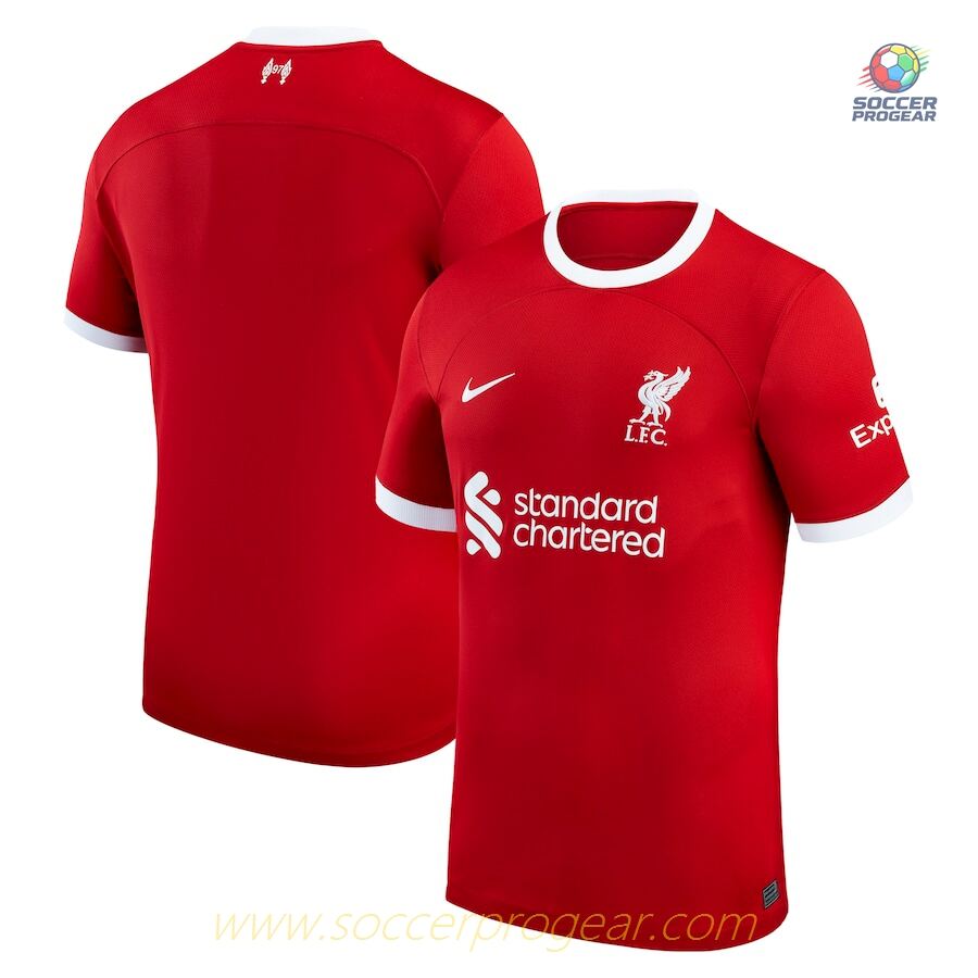 Liverpool FC Home Kids Edition Football Jersey 2023 2024