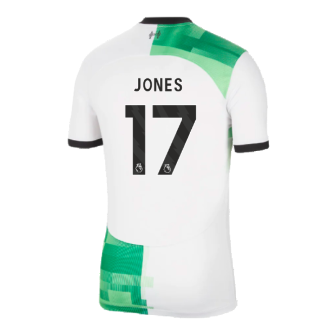 2023-20 Liverpool Official Away Soccer Jersey Jones #17 L S