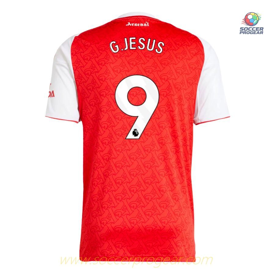 Arsenal Home Team Jersey 2025-2026 Season Jesus