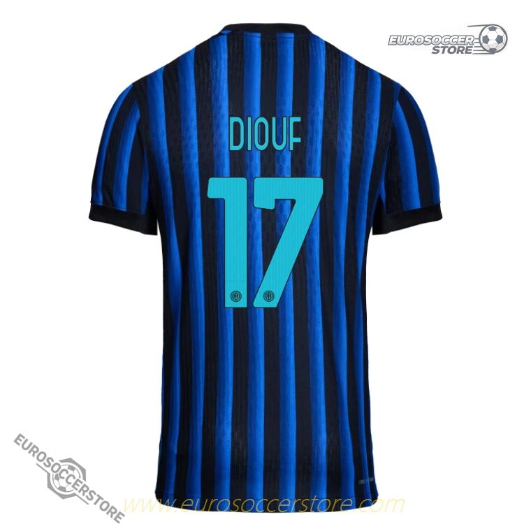 Inter Milan 25-26 Home Jersey DIOUF 17 (Player Version)