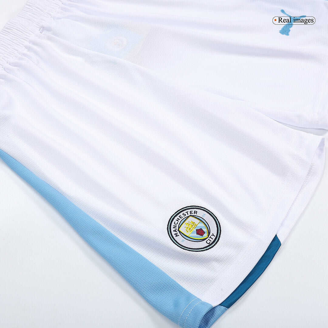Manchester City Home Soccer Shorts 2023/24 Authentic Kit