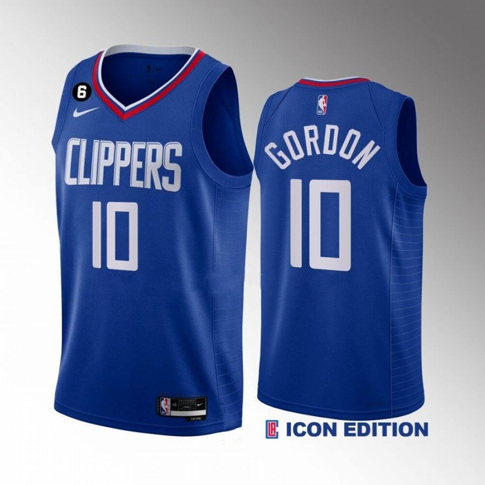 10 Blue Jersey - - Basketball Fan Gear