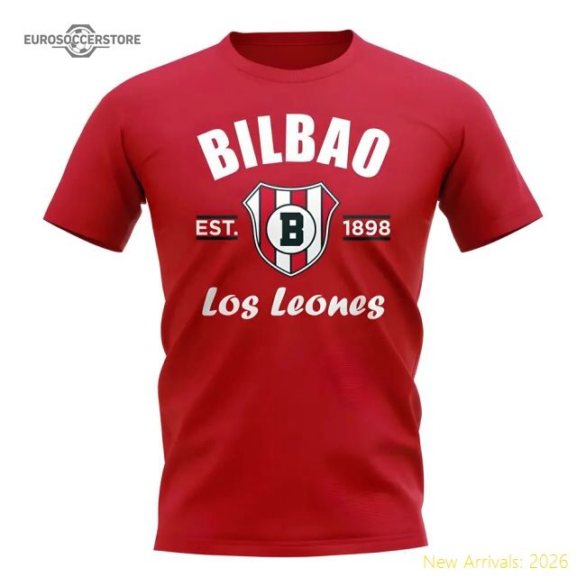Luxury Athletic Bilbao Established Football T-shirt (red)
